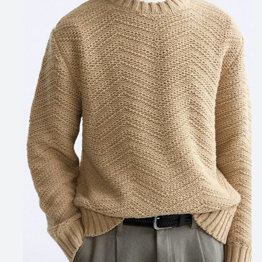 Truth by Republic Men's Textured Knit Sweater